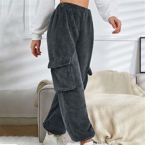 fuzzy sweatpants