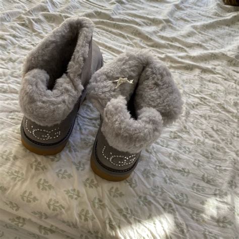 fuzzy ugg boots