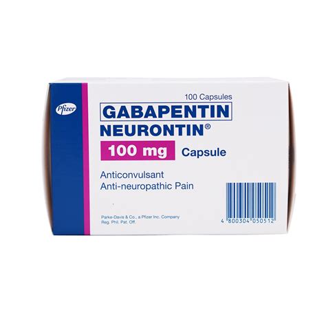 gabapentin 100 mg capsule