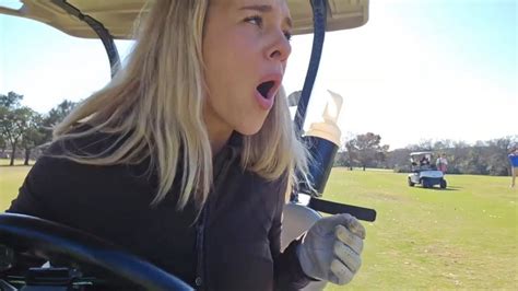 gabbie carter golf video