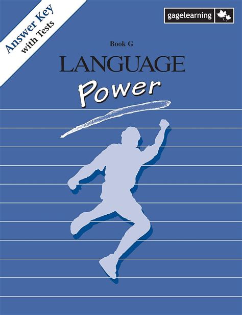 gage learning language power g answer key pdf Doc
