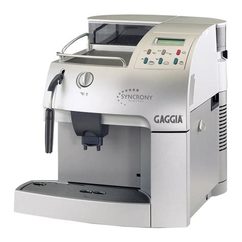 gaggia syncrony digital manual Doc