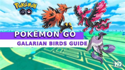 galarian bird pokemon go