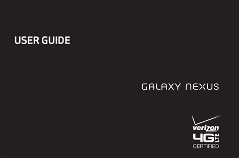 galaxy nexus instruction manual Epub