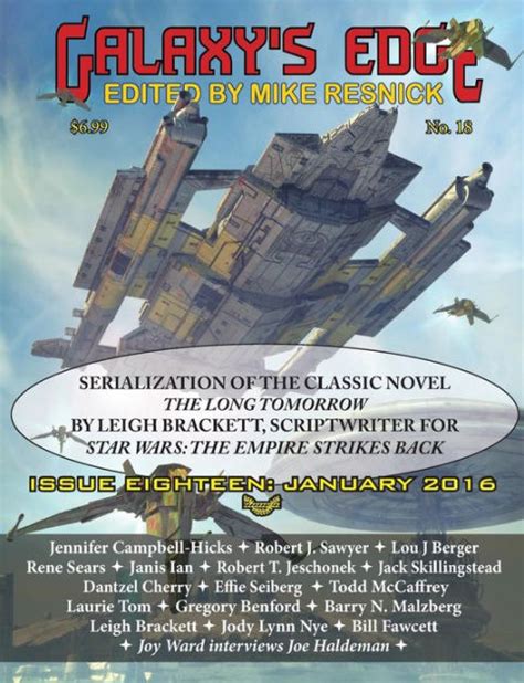 galaxys edge magazine featuring scriptwriter Kindle Editon