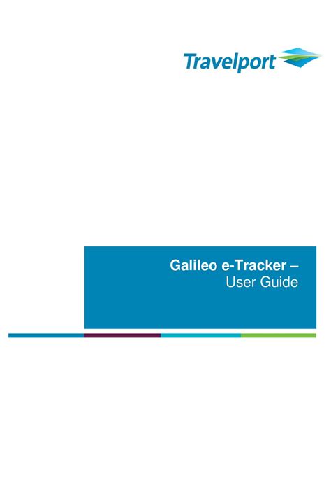 galileo travelport training manual PDF