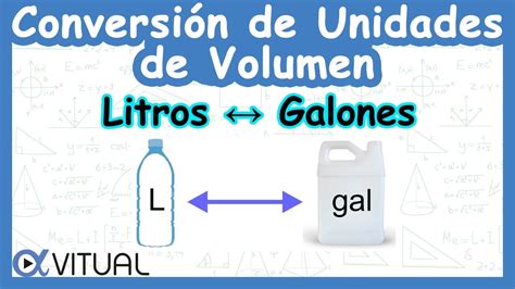 galones a litro