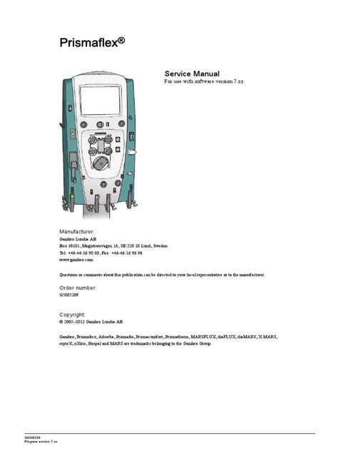 gambro-phoenix-dialysis-service-manuals Ebook Reader