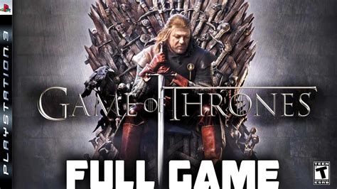 Game Of Thrones Ps3 Walkthrough Part 1