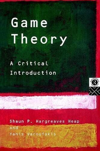 game theory a critical introduction Epub