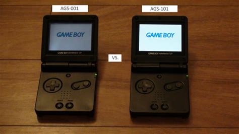 gameboy advance sp ags 101