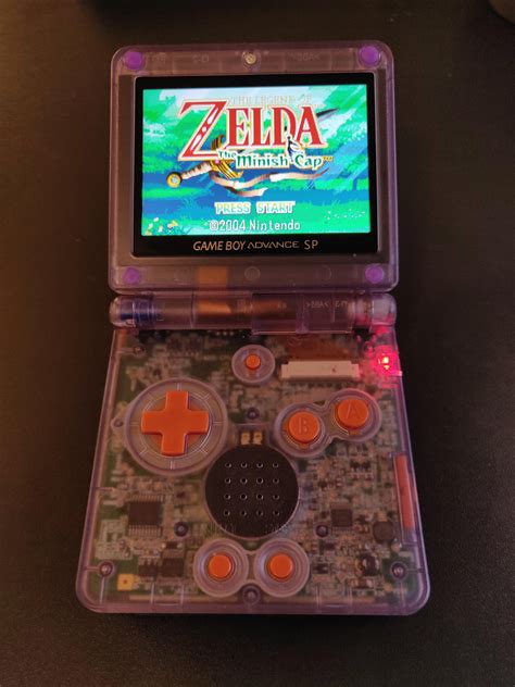 gameboy advance sp screen upgrade