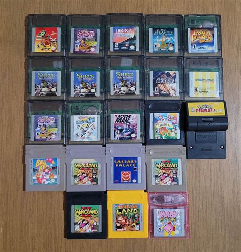 gameboy and games for sale