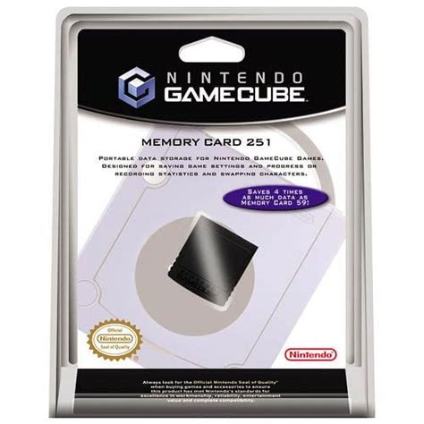 gamecube memory card