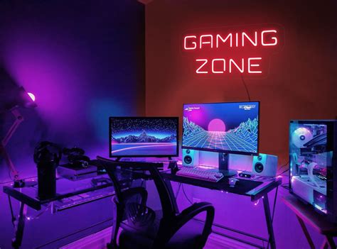 gamer room led