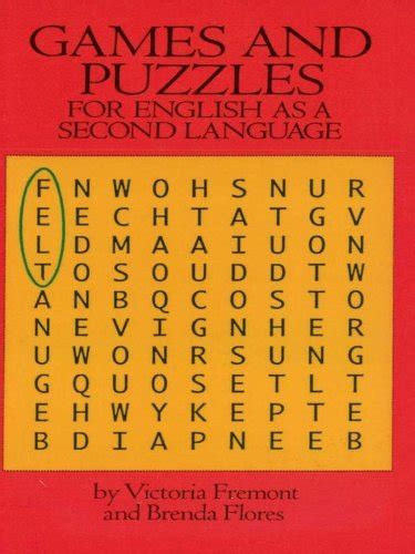 games and puzzles for english as a second language dover language guides Doc