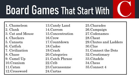 games that start with a c