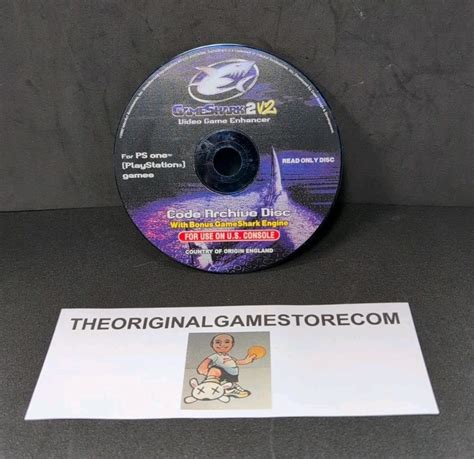 gameshark 2 v2 code archive disc for playstation 1 release PDF