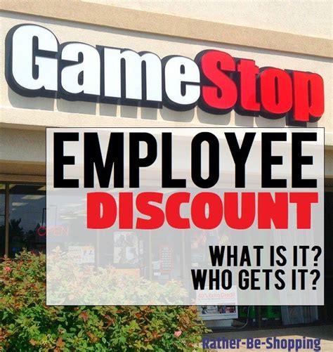 gamestop employee discount