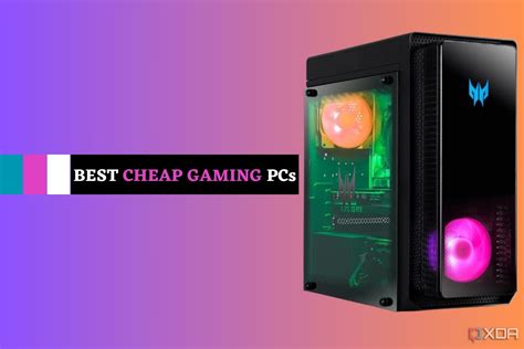 gaming pcs on a budget