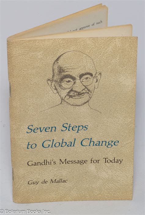 gandhis seven steps to global change peacewatch edition Reader