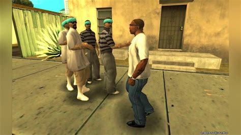 gangs are fiendly mod gta sa