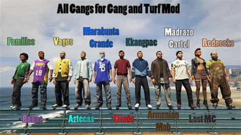 gangs in gta 5