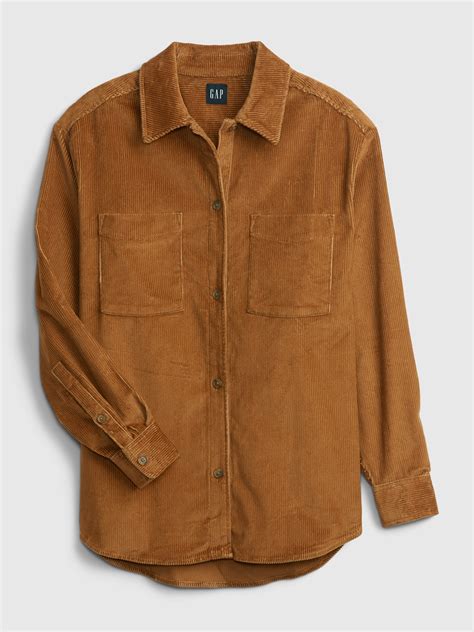 gap corduroy shirt