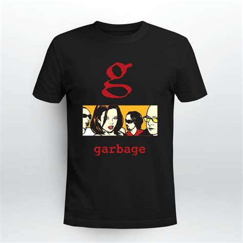 garbage band t shirt