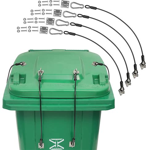 garbage container locks