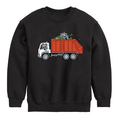 garbage truck sweatshirt