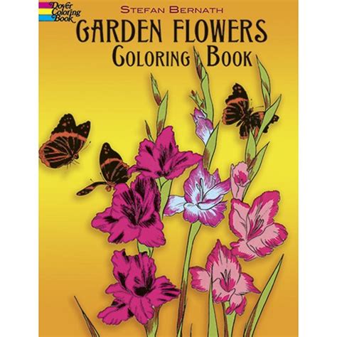 garden flowers coloring book dover nature coloring book Epub