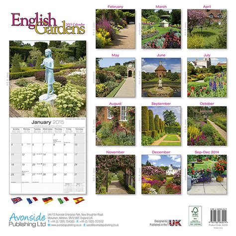 garden sanctuary 2015 wall calendar Doc