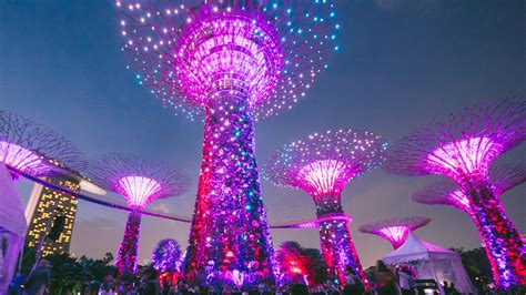 gardens by the bay light show