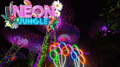 gardens by the bay neon jungle 2019