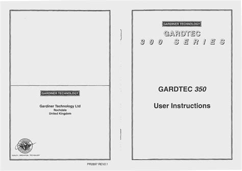 gardtec 300 user manual Reader