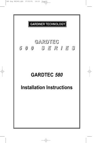 gardtec 580 user manual Epub