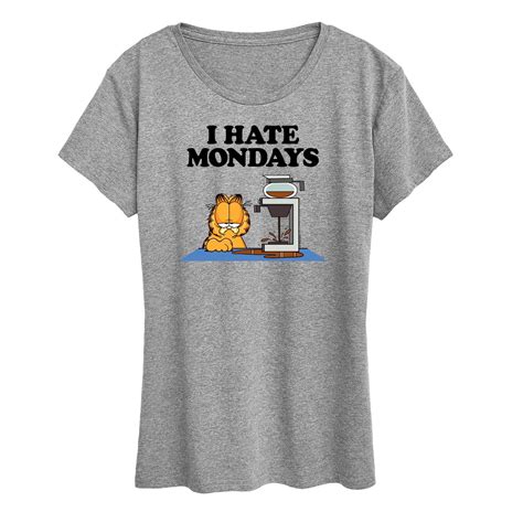 garfield i hate mondays shirt