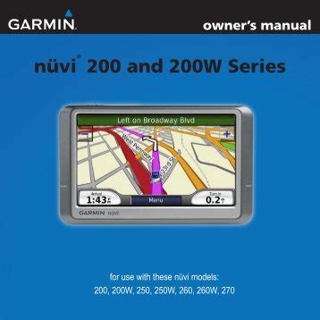 garmin 260w instruction manual Kindle Editon