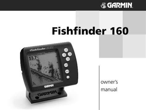 garmin fishfinder 160 user manual Doc