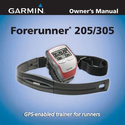 garmin forerunner 205 305 user guide Kindle Editon