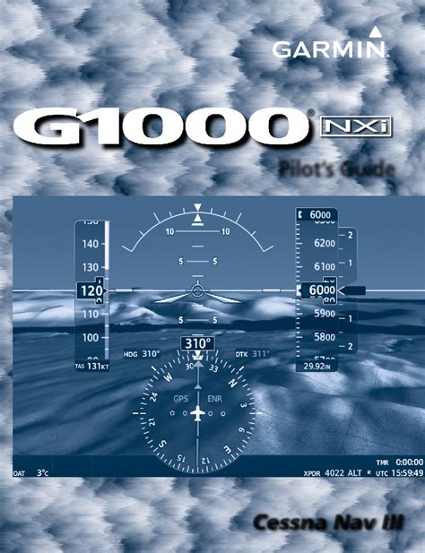 garmin g1000 user guide Reader
