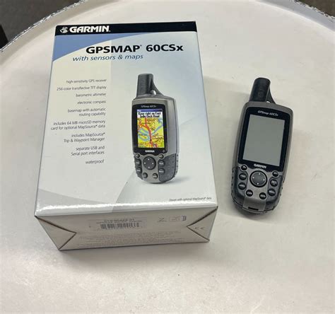 garmin gpsmap 60csx firmware version anzeigen Doc