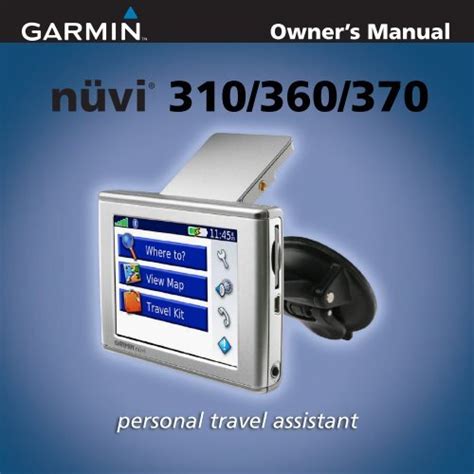 garmin nuvi 360 instructions Doc