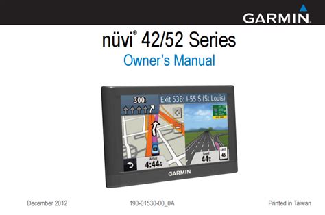 garmin nuvi 52 lm manual PDF