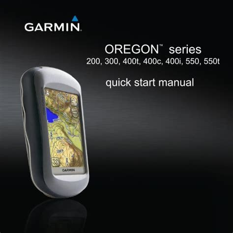 garmin oregon 400c user guide Reader