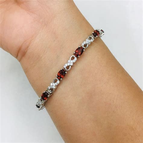 garnet bracelet