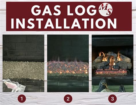 gas logs installation instructions PDF