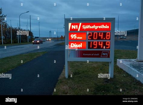 gas prices in iceland