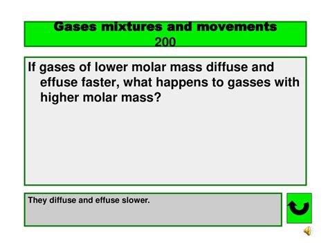 gases mixtures and movements answers Reader